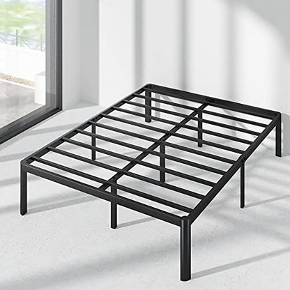 ZINUS Van 16 Inch Metal Platform Bed Frame / Steel Slat Support / No Box Spring, view 3