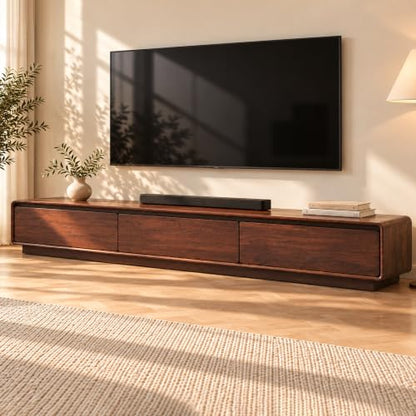 94.49'' Mid Century Modern TV Stand for Living Room with Storage, view 2