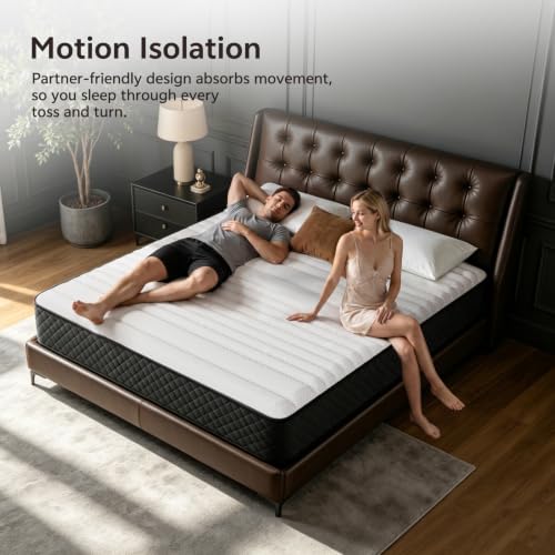 Full Size Mattress, 12 Inch Hybrid Full Mattress in a Box, view 8