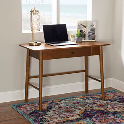 Melissa Mid Century Walnut Desk by, view 3
