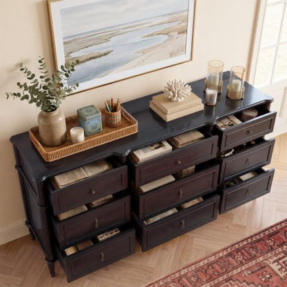 63" 9-Drawer Dresser with Power Outlet, view 6