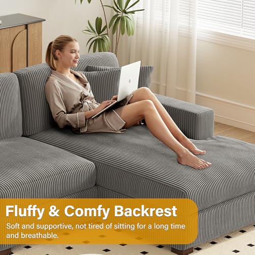 Chaise Lounge Chair Indoor, Oversized Upholstered Sofa Bed for Living Room, view 7
