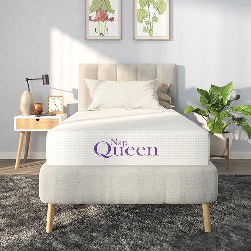 8 Inch Twin-XL Size Mattress, Bamboo Charcoal Memory Foam Mattress, Bed in a Box, view 2