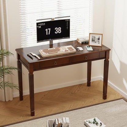 Computer Writing Desk with 2 Storage Drawers, view 7