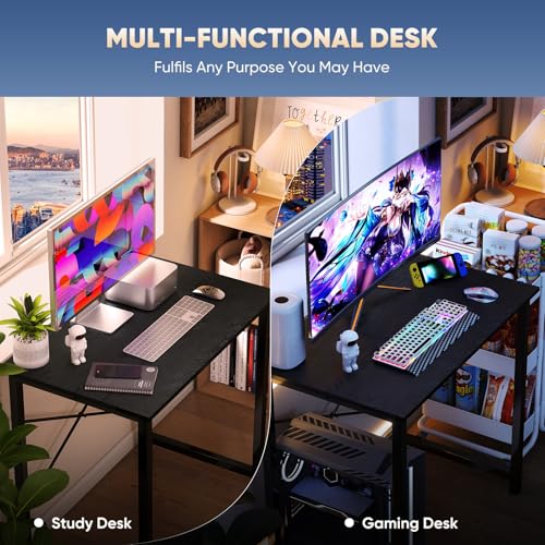 32 Inch Small Computer Desk, Gaming Desks for Home Office Bedroom, view 6