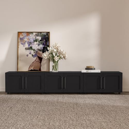 32 Inch Modular Sideboard Storage Cabinet with Soft-Close Doors, view 8