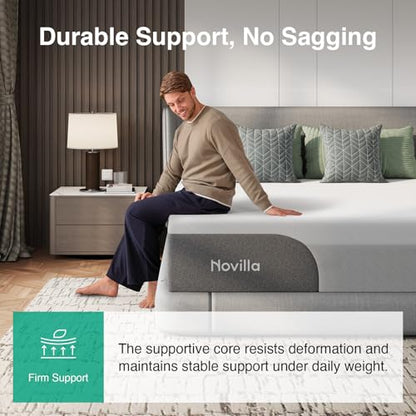 Bliss Cooling 12 Inch Twin Mattress, Gel-Infused Memory Foam, view 6