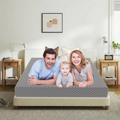 8 Inch Memory Foam King Mattress for Sleep Medium Firm CertiPUR-US Certified, view 2