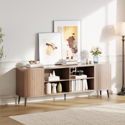 70" Fluted TV Stand for Living Room, view 8