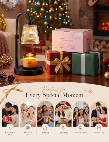 Candle Warmer Lamp with Timer Home Decor Birthday Gifts for Women, view 5