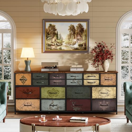 74.8" W Dresser for Bedroom, Wide TV Stand for 65, 75, 80 inch TV, view 3