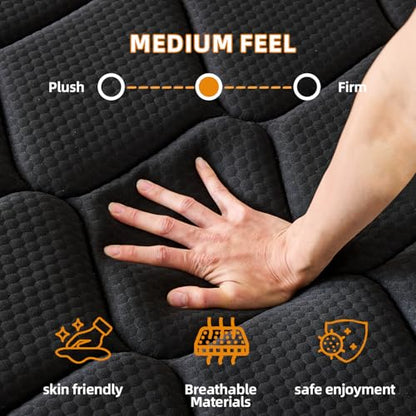 12 Inch Queen Mattress in a Box Queen Size Mattresses with Individual Pocket, view 5