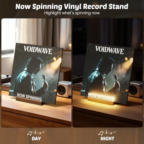 Now Spinning Vinyl Record Stand, view 6