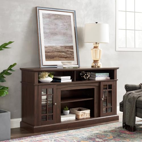 TV Stand for 65 Inch TV, Entertainment Center with Storage, Espresso, view 4