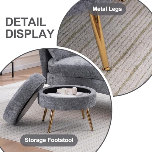 Modern Chaise Lounge Chair Indoor, view 6