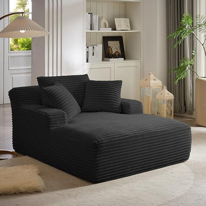 66" Oversized Chaise Lounge Chair Indoor, view 7