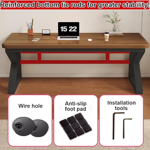 Ergonomic Modern Gamer Pc Work Home Office Desks Executive Desk Computer Laptop, view 8