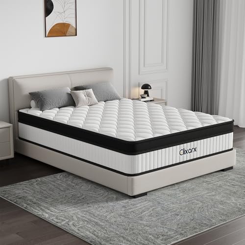 King Size Mattress, 12 Inch Hybrid Medium Firm Feel, view 2