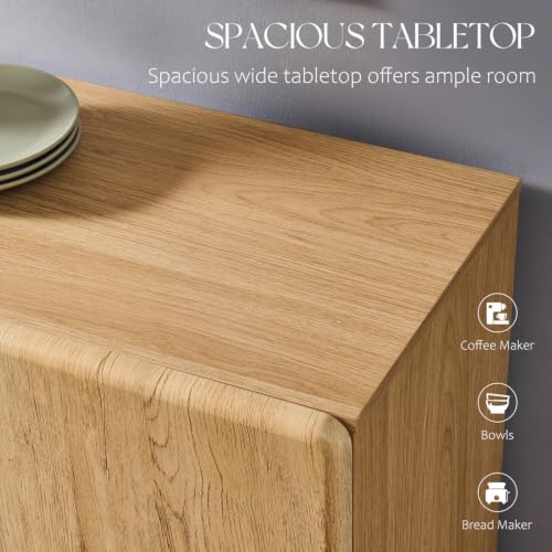 Sideboard Buffet Cabinet with Storage, view 6