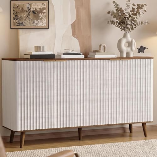Sideboard Buffet Cabinet with Storage Kitchen Credenza Coffee Bar, view 2