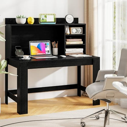 Computer Desk with Hutch & Charging Station, view 4