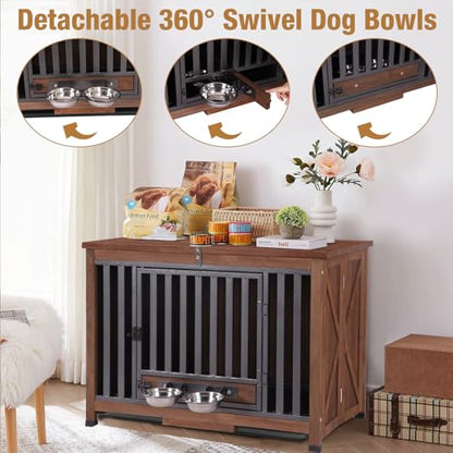 Folding Dog Crate Furniture, view 4