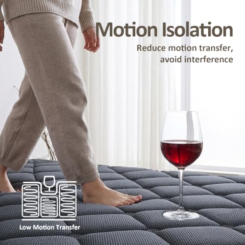 Queen Mattress, 12 Inch Hybrid Queen Size Mattress in a Box, view 4