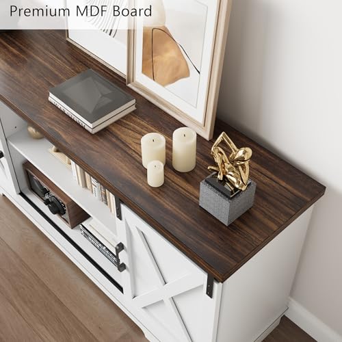 Farmhouse TV Stand for 65 Inch TV, view 5