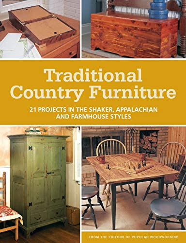 Traditional country furniture woodworking projects book, view 2