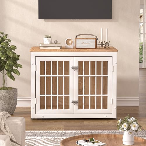32" Heavy Duty Dog Crate Furniture for Small and Medium Dogs, view 3