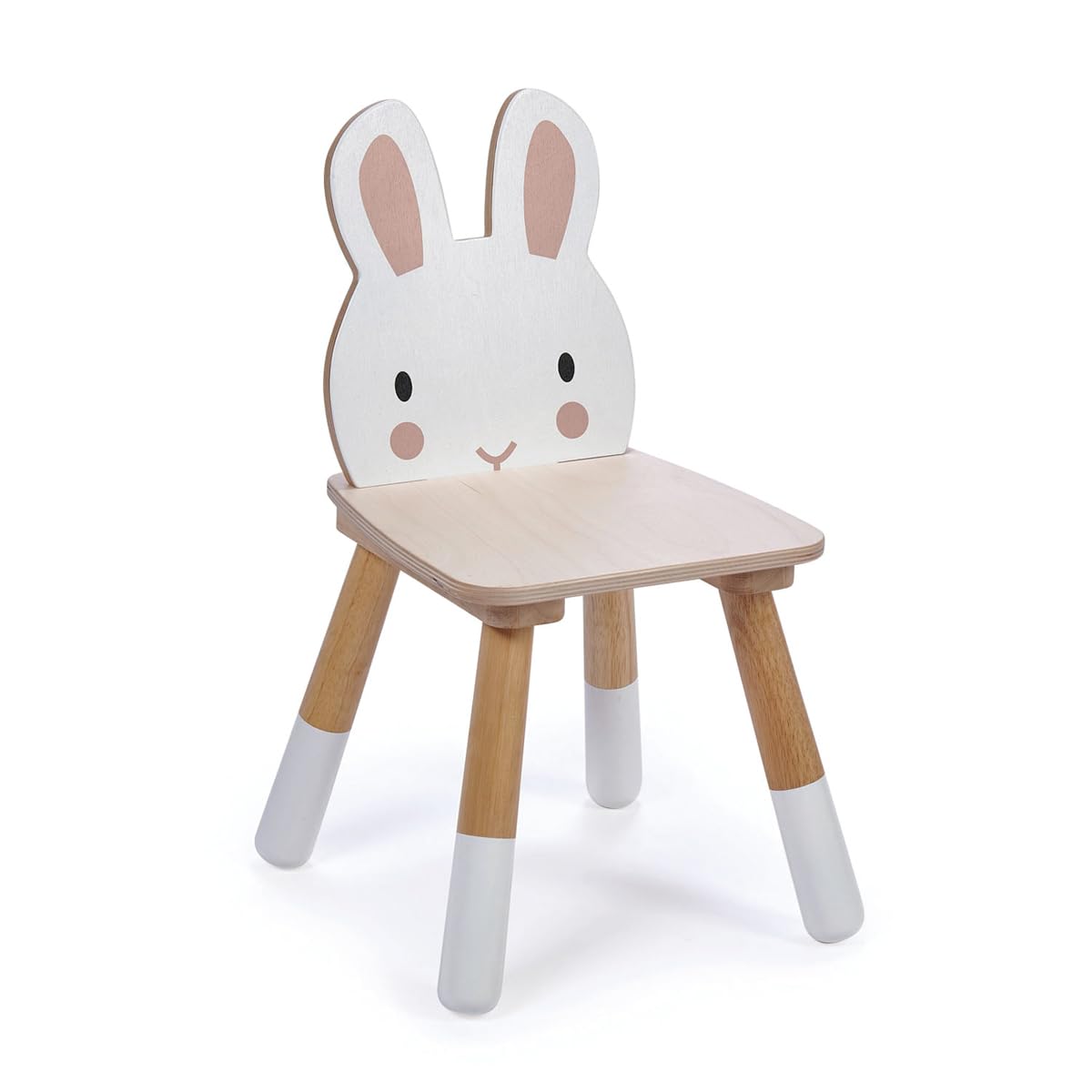 Forest Table and Chairs Collections - Adorable Kids Size Art Play Game Table and Chairs - Made with Premium Materials and Craftsmanship for Children 3+ (Forest Rabbit Chair)