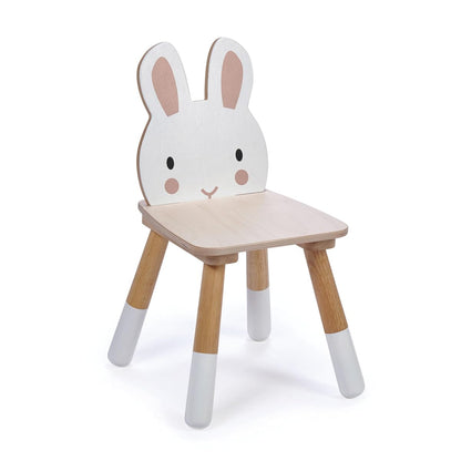 Forest Table and Chairs Collections - Adorable Kids Size Art Play Game Table and Chairs - Made with Premium Materials and Craftsmanship for Children 3+ (Forest Rabbit Chair)