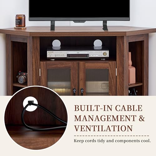 Corner TV Stand for TVs up to 48 Inch, view 7