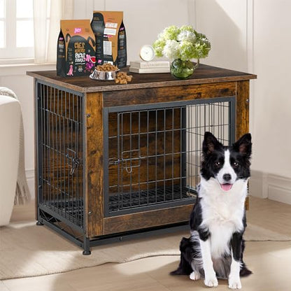 Wooden Dog Crate Furniture for Large Breed, view 7