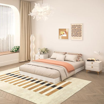 5 Inch Box Spring Full Size Bed, Heavy Duty Metal Mattress Foundation, view 5