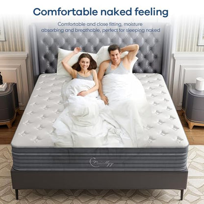 12 inch Queen Mattress in a Box, Pressure Relief&Motion Isolation, view 7