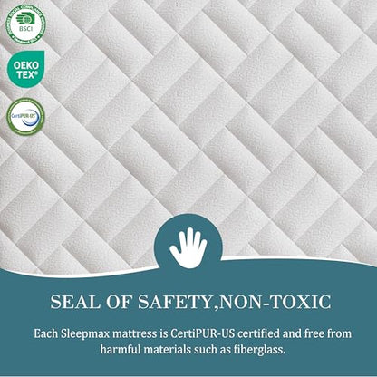 King Size Mattress 14 Inch, Cooling Pain Relief Hybrid Mattresses, view 5