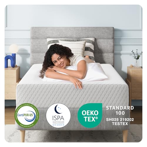 Twin Mattress 8 Inch, Medium Firm Memory Foam Mattress in a Box, view 5