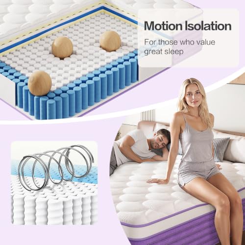 Queen Mattress, 12 Inch Queen Size Mattress in a Box, view 4