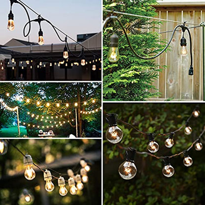 String Light Hanging Kits, 300FT Coated Stainless Steel 304 Wire Rope, Outdoor Light Guide Wire, Globe String Light Suspension Kit Included Turnbuckles, Enough Accessories, Use Manual
