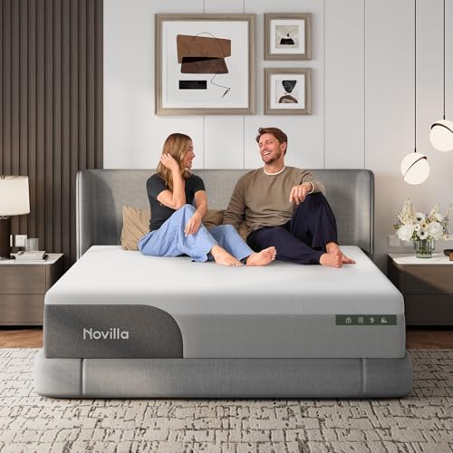 Bliss Cooling King Size Mattress, 14 Inch Gel King Memory Foam, view 2
