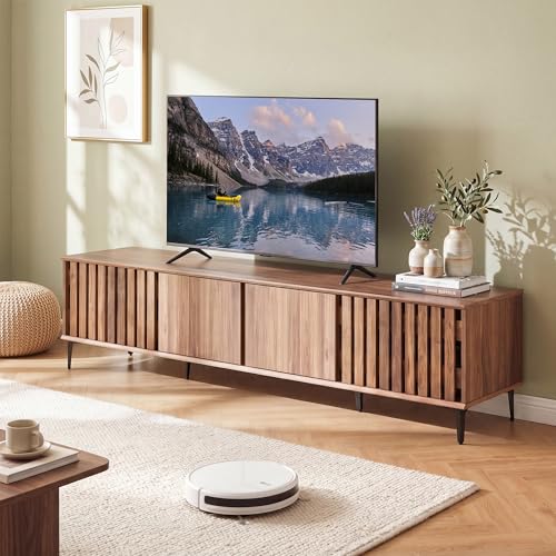 4-Door TV Stand for 80 Inches TVs, view 5