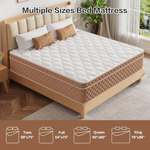 Twin Mattress, Memory Foam Mattress for Cool Sleep & Pressure Relief, view 7