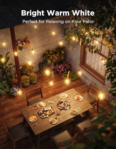 Govee Clear Bulb Outdoor String Lights 144ft, view 8
