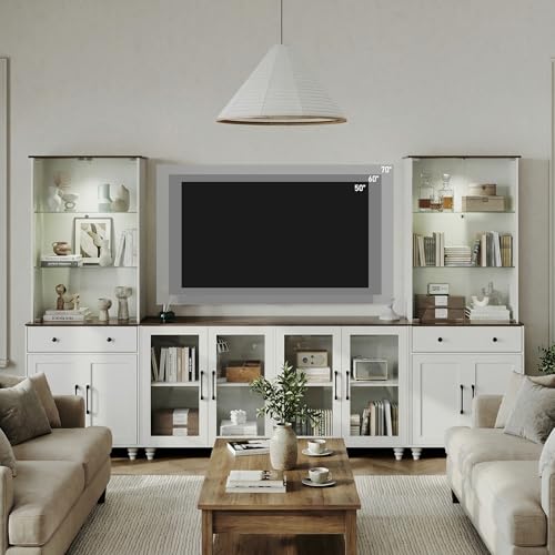 116.5" Entertainment Center for TVs up to 75, view 7