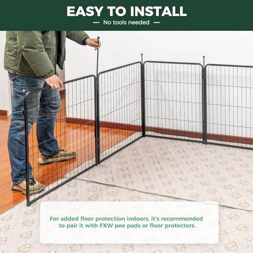 Rollick Dog Playpen, Indoor, Yard & RV Camping, 32" H, 16 Panels, view 4
