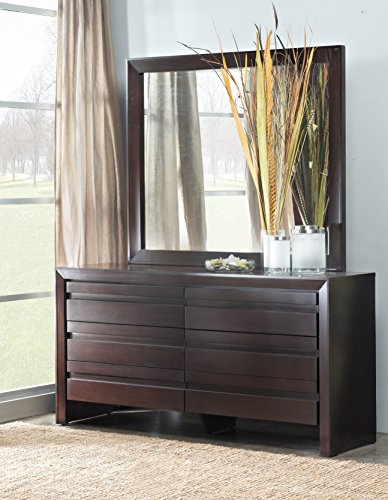 Element Mirror, Chocolate Brown