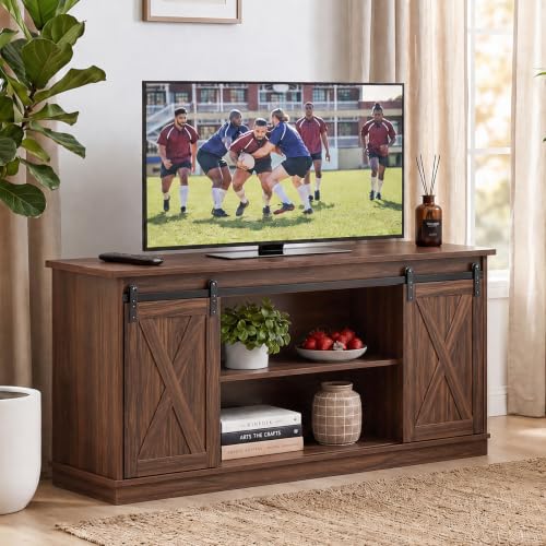 Farmhouse TV Stand for Up to 65 Inch TVs, view 2