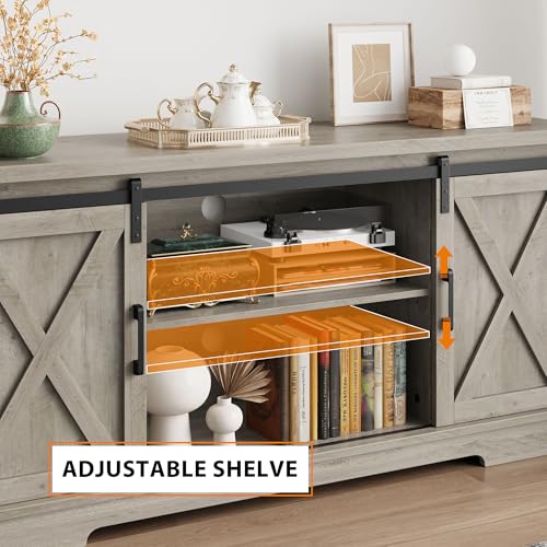 Farmhouse Tv Stand for 65 inch TVs, view 6
