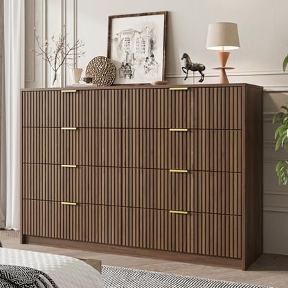Dresser for Bedroom, 8 Drawer Double Dresser, view 7